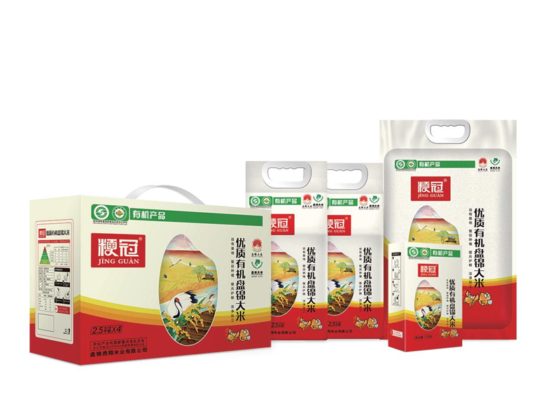 粳冠優(yōu)質(zhì)有機(jī)盤錦大米